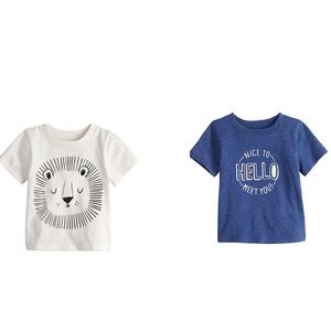 Set of 2 NWT gender neutral T-shirt’s